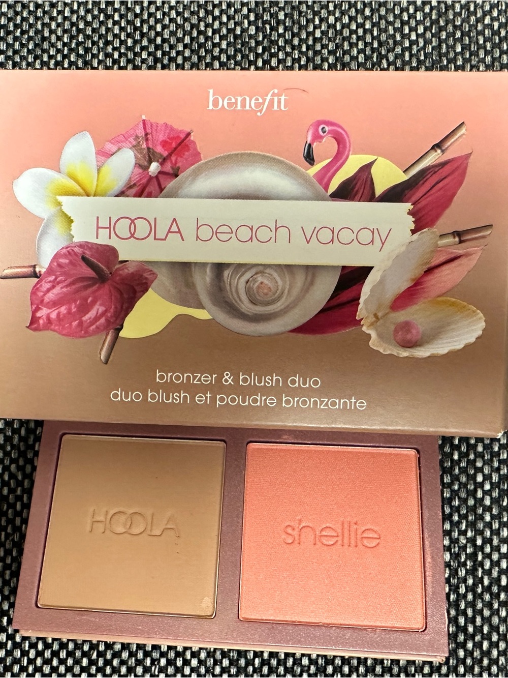 Benefit Hoola Beach Vacay Bronzer & Shellie Blush Duo - Coral, Beige
